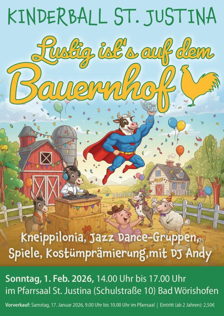 Kinderfasching St. Justina