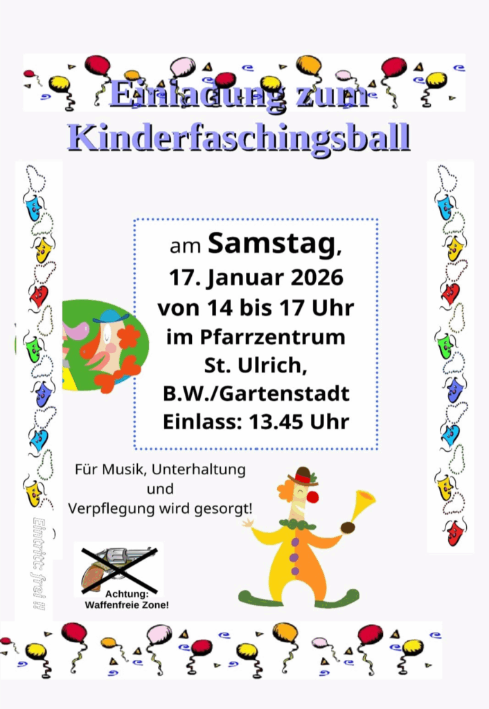 Kinderball 17.1.