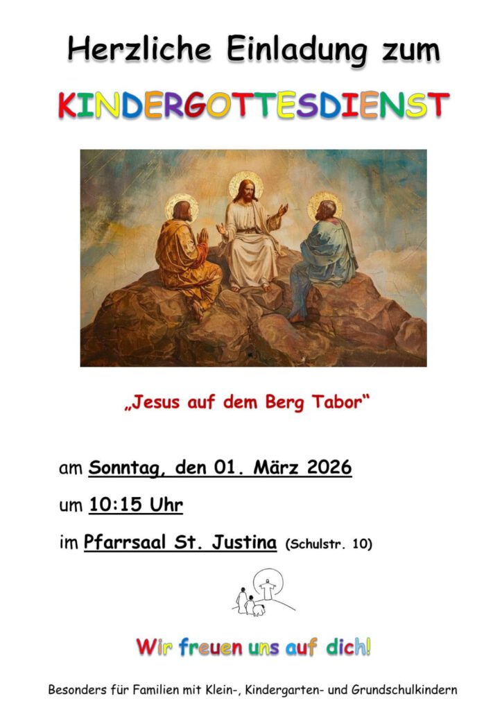 Kindergottesdienst 1. März