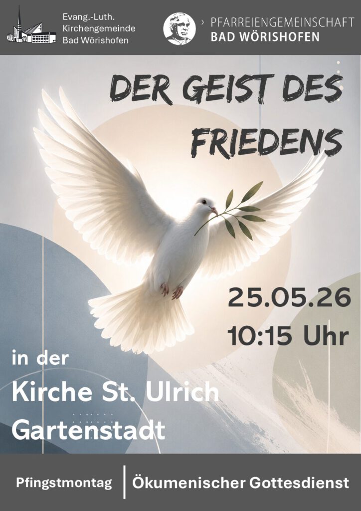 Pfingstmontag: Ökumenischer Gottesdienst in St. Ulrich