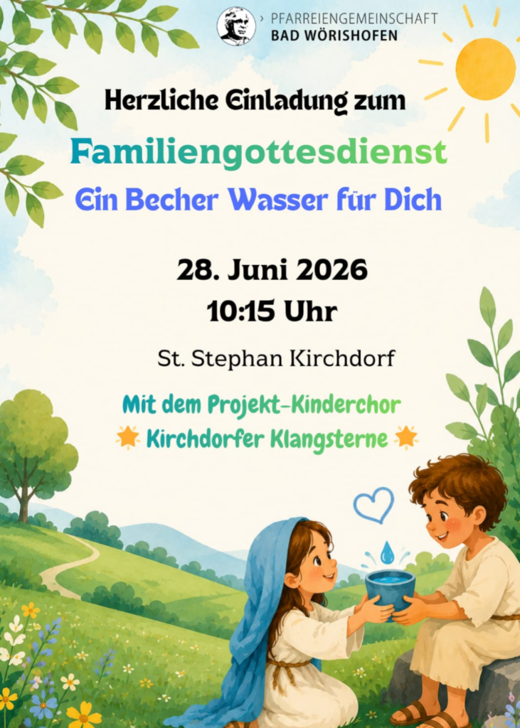 Familiengottesdienst 28.6. Kirchdorf