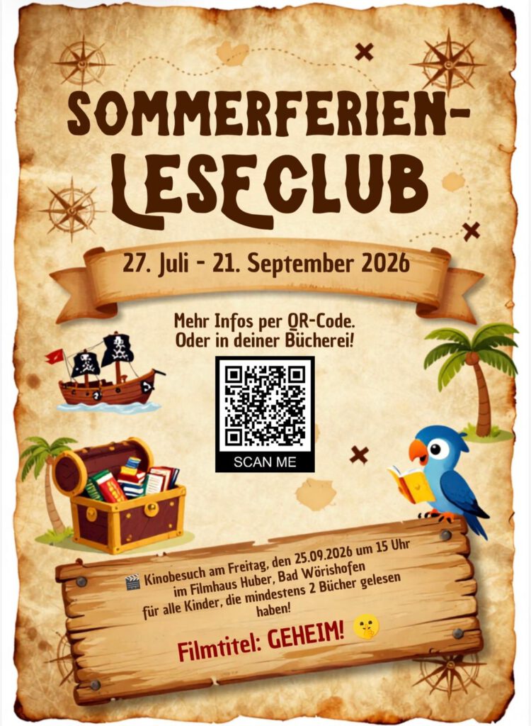 Sommerferien Leseclub